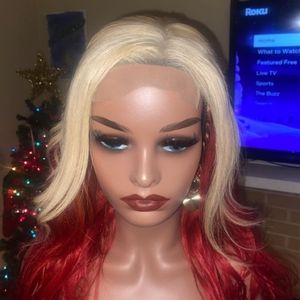🛑 SOLD 🛑 613 Blonde Custom Colored Human Hair Wig